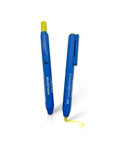 BST Retractable Highlighter Marker - Yellow